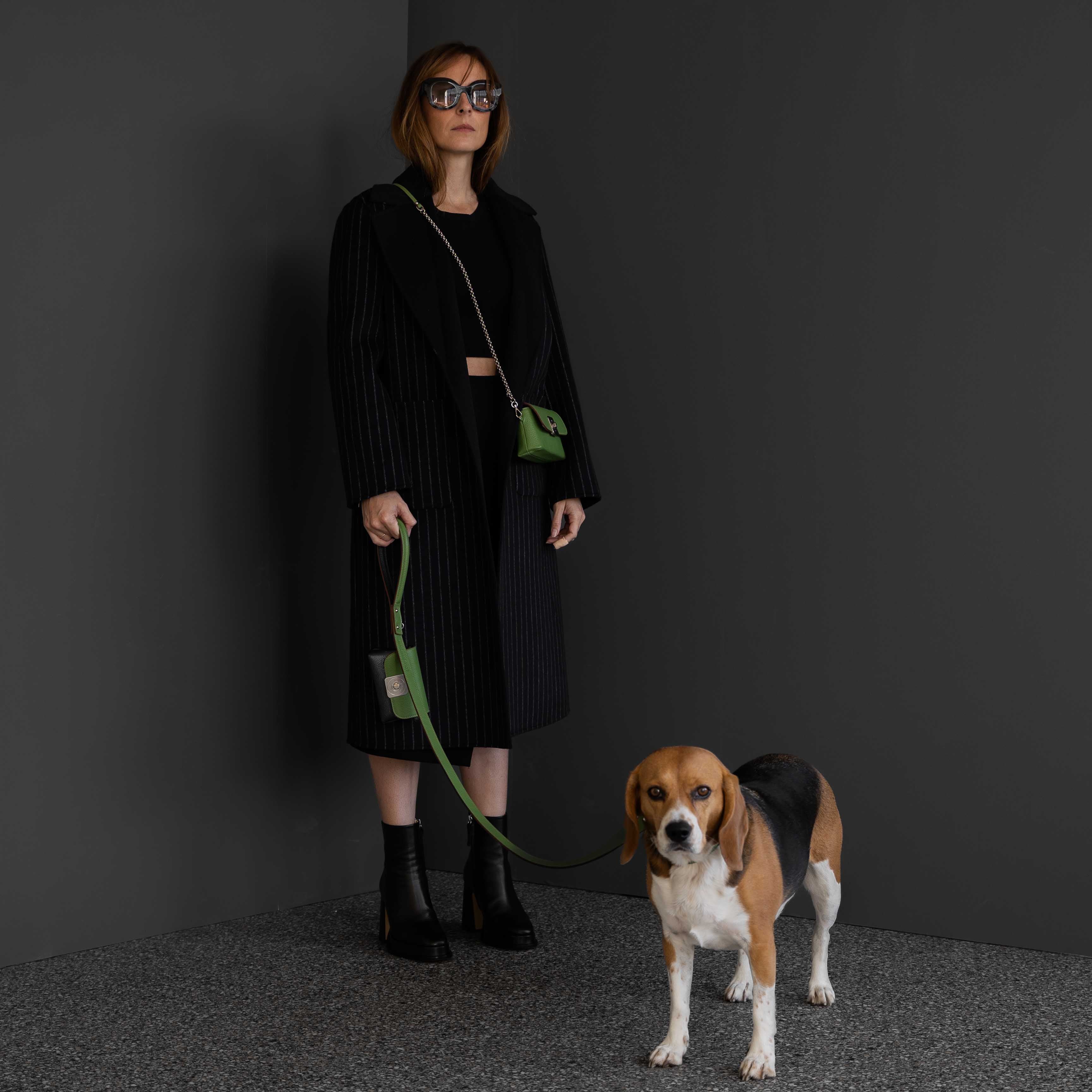 Lolo Toutou Leash, Collar and Micro Bag