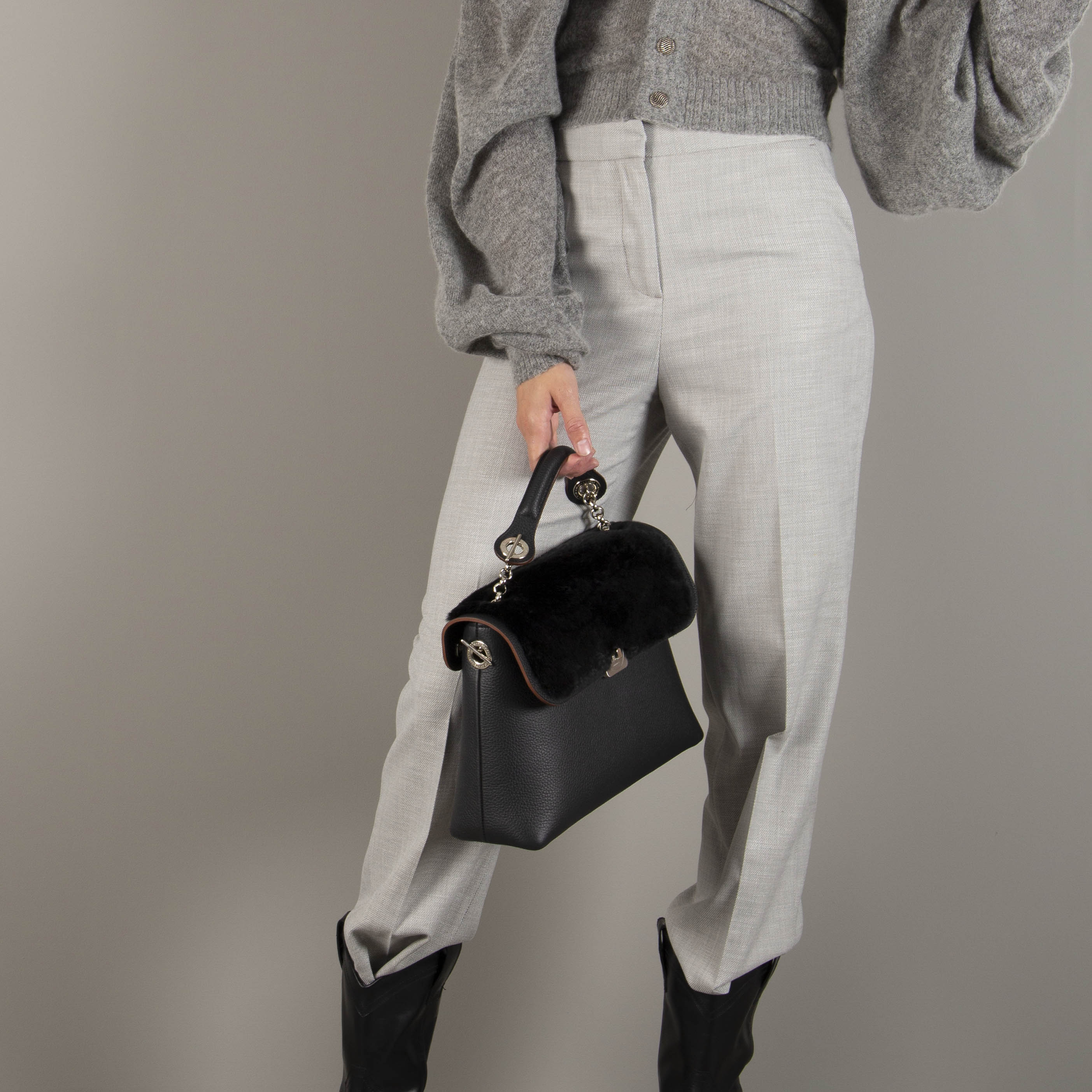 Big Bag - Leopoldine Flap and Hand Handle