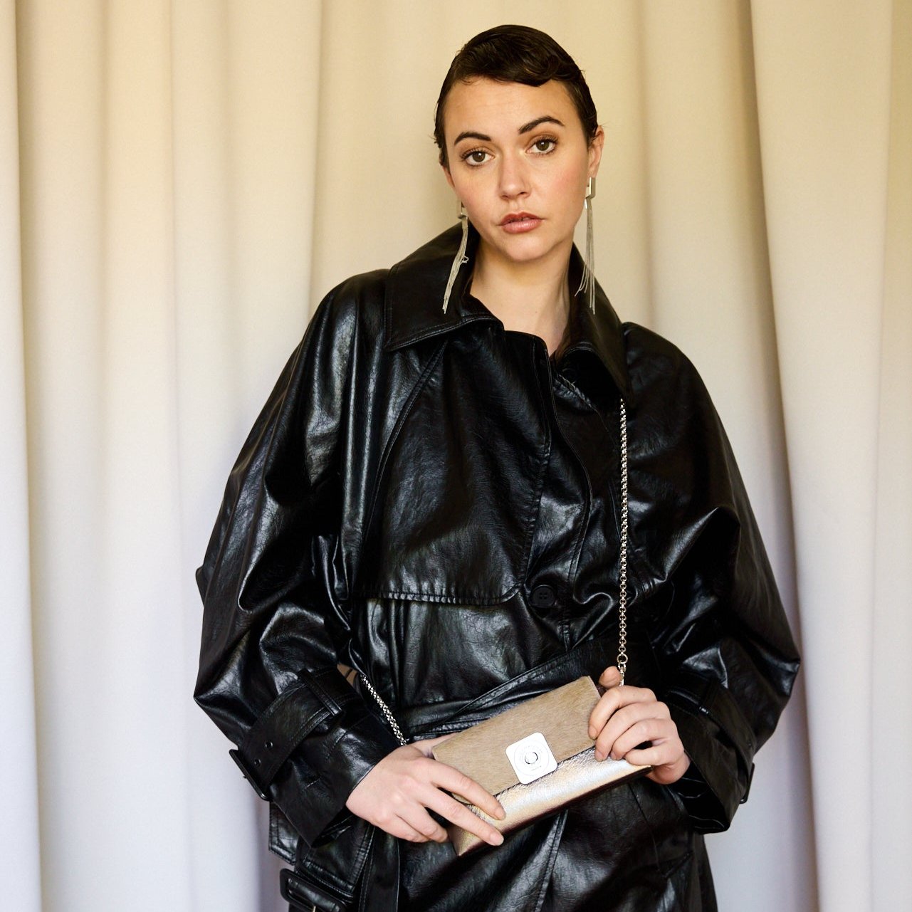 Sac NANO XL - Chaîne Bandoulière et Rabat NANO XL FOURRURE