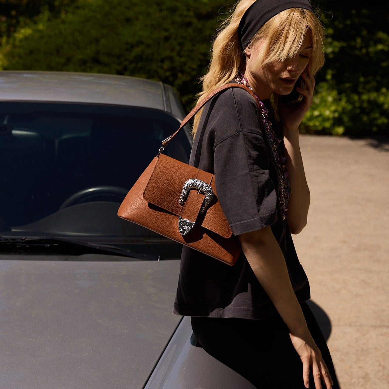 Sac MEDIUM - Rabat GUS MEXICAIN et Poignée Epaule