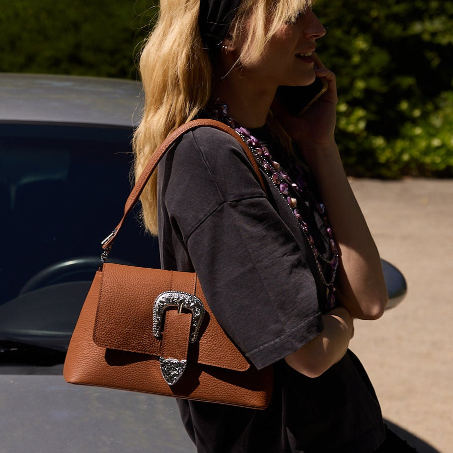 Sac MEDIUM - Rabat GUS MEXICAIN et Poignée Epaule