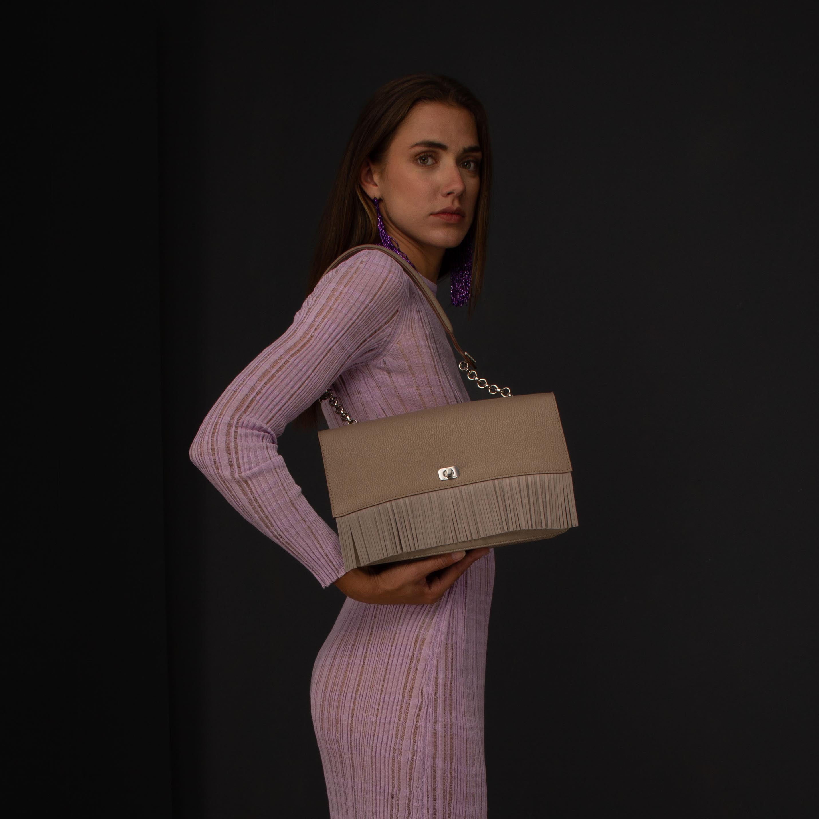 Middle Bag - Carpe Diem Flap and Shoulder Handle