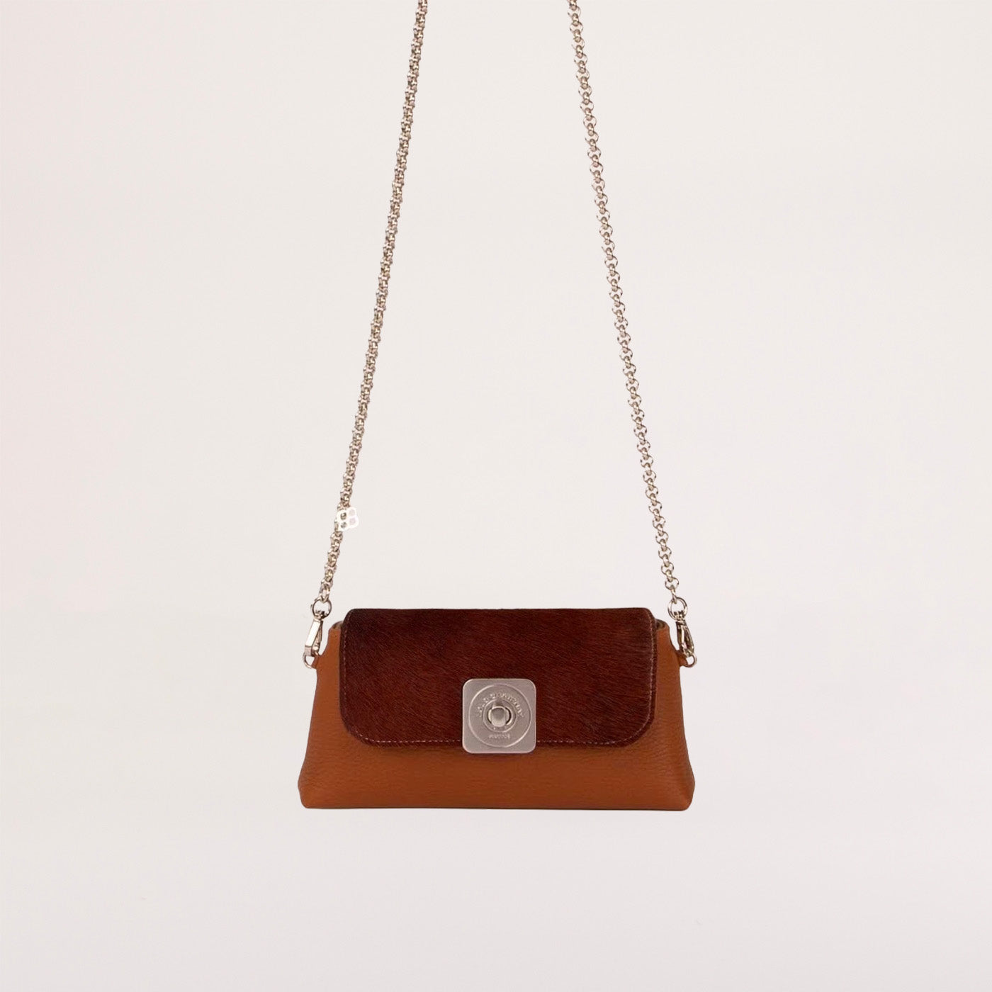 Sac NANO XL - Chaîne Bandoulière et Rabat NANO XL fourrure