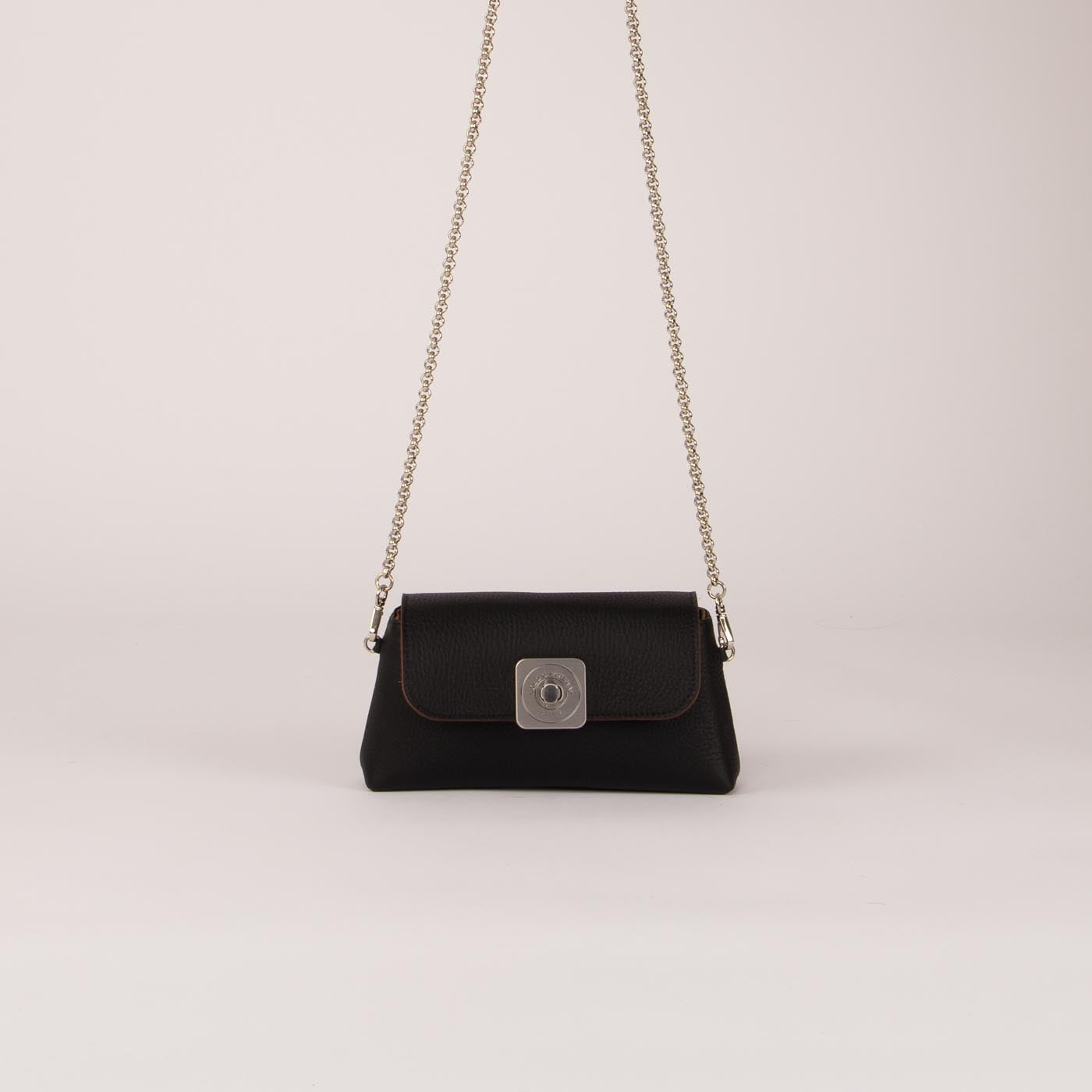 SAC - NANO XL - NOIR - RABAT - NANO XL - RECTO - NOIR - CHAINE - BANDOULIERE - MOUSQUETONS - LOLO - CHATENAY