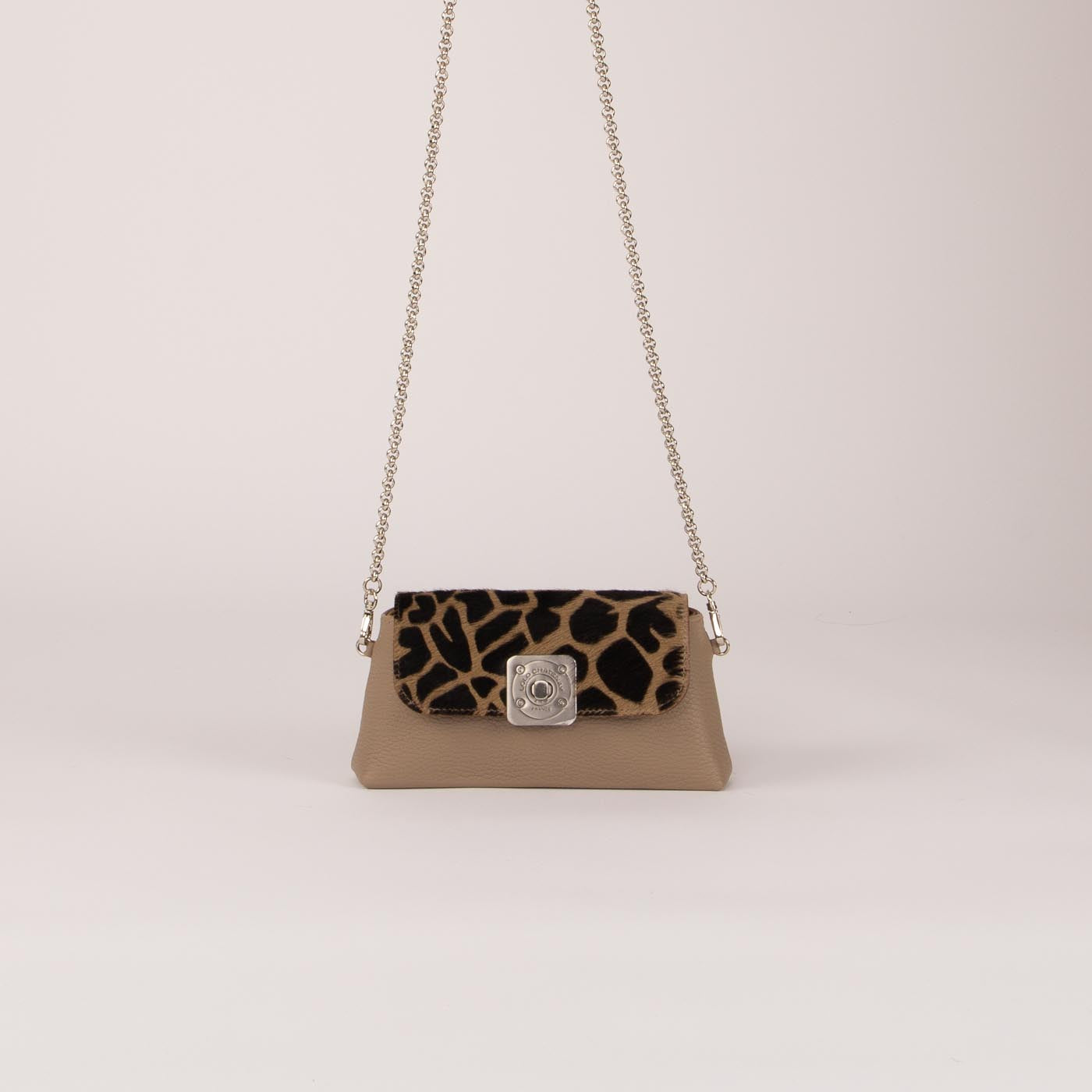 SAC_-_NANO_XL_-_TAUPE_-_RABAT_NANO_XL_VERSO - GIRAFE_-_CHAINE_-_BANDOULIERE_-_MOUSQUETONS - LOLO - CHATENAY