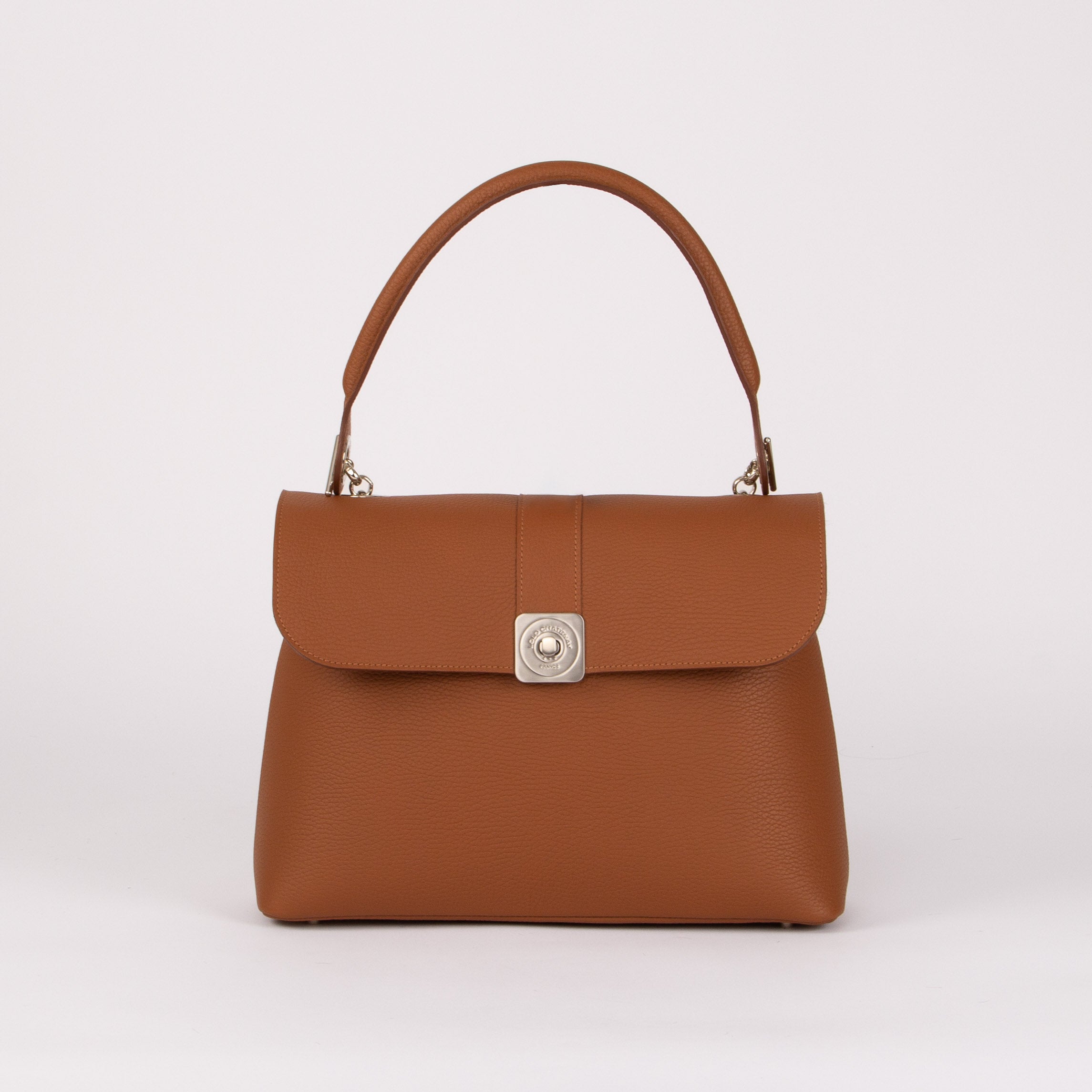 BIG Shoulder Bag - Reversible Python Flap