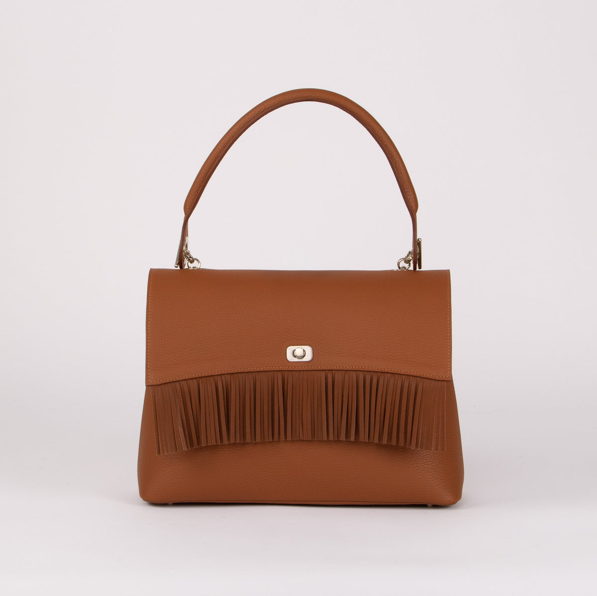Sac à Main VICTOR&HUGO NAHIA En Cuir De Vachette Camel - Neuf Avec Étiquettes (Prix RRP 359€)