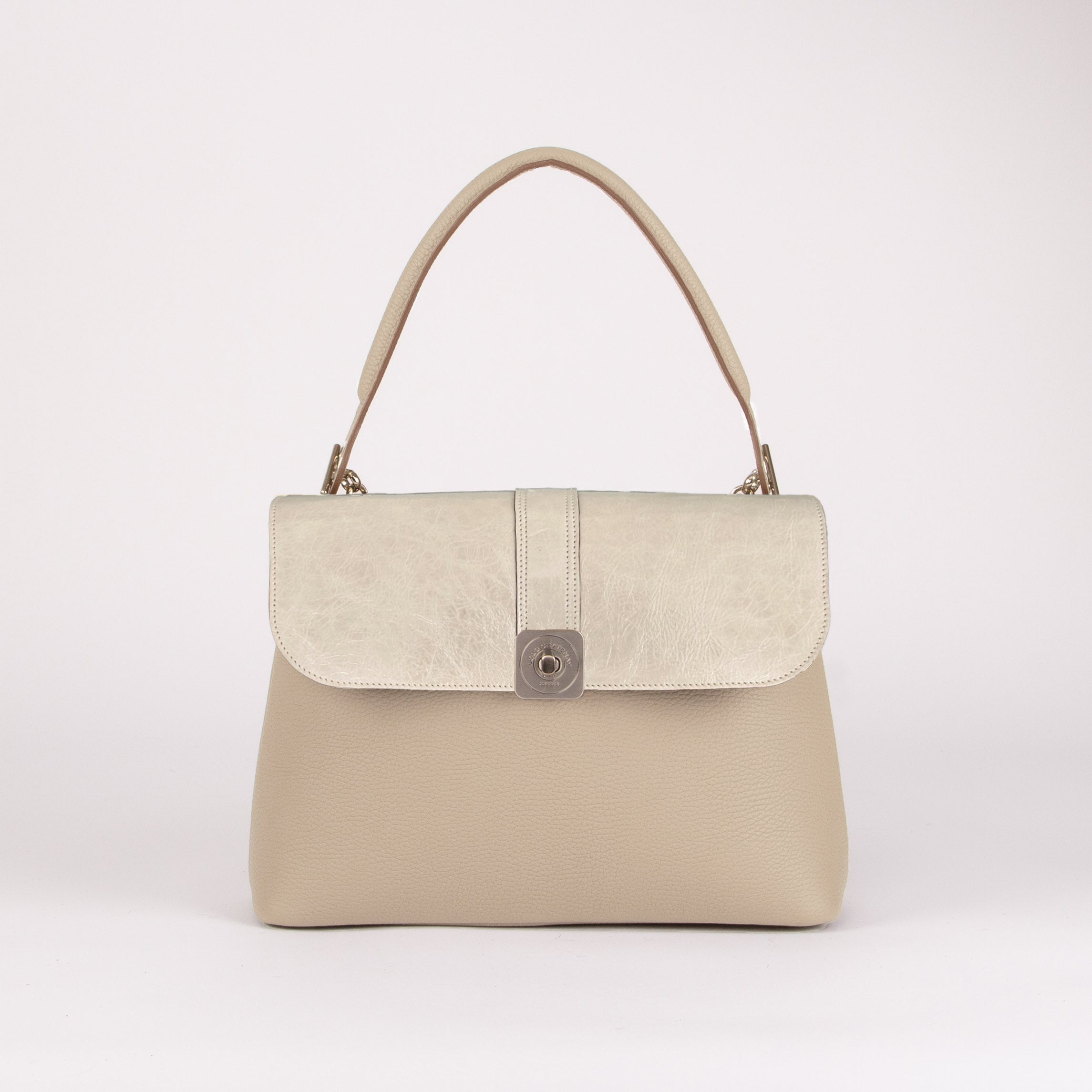 Sac Porté Épaule BIG - Rabat Réversible Croco