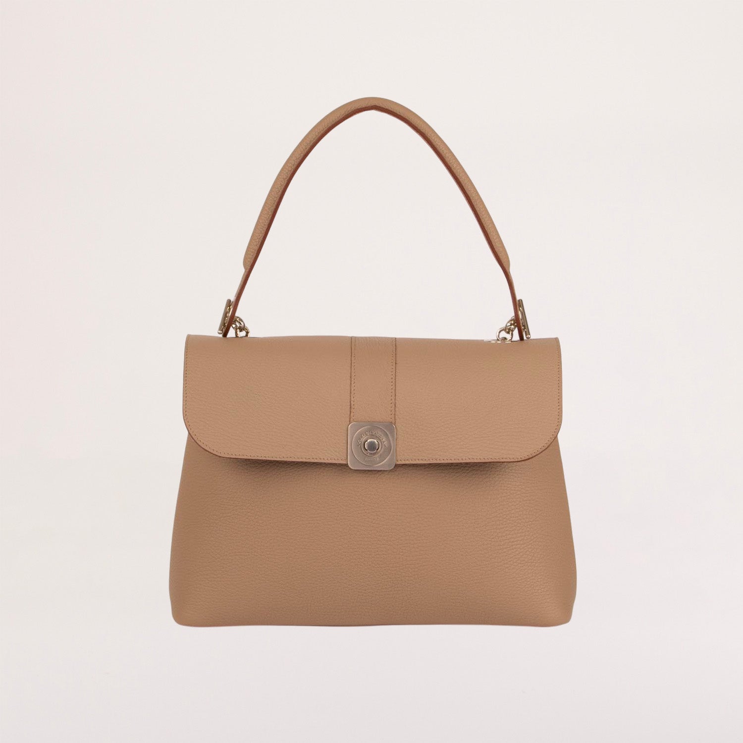 BIG Shoulder Bag - Reversible Python Flap