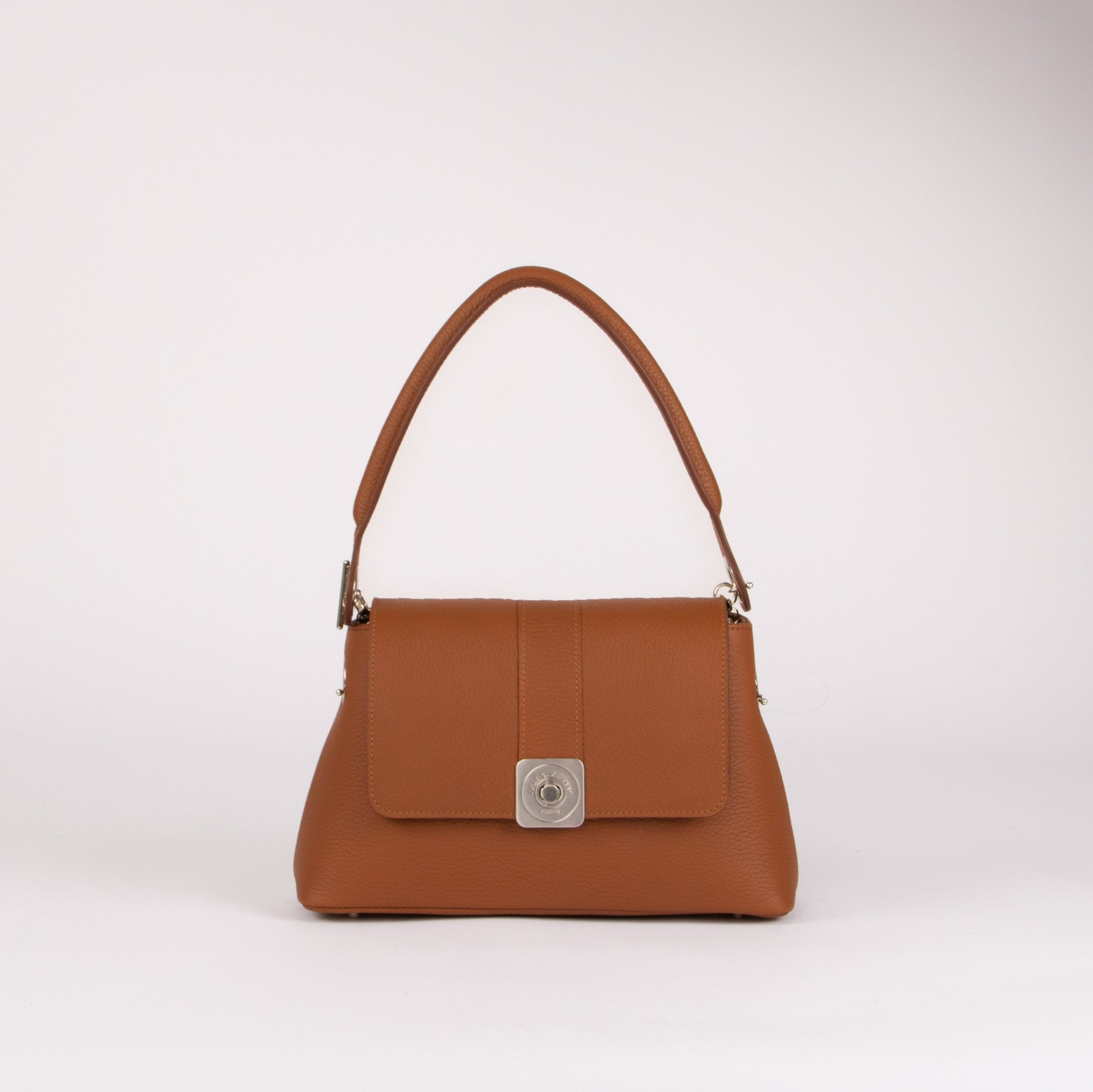 Sac MEDIUM - Rabat GUS Vernis et Poignée Epaule