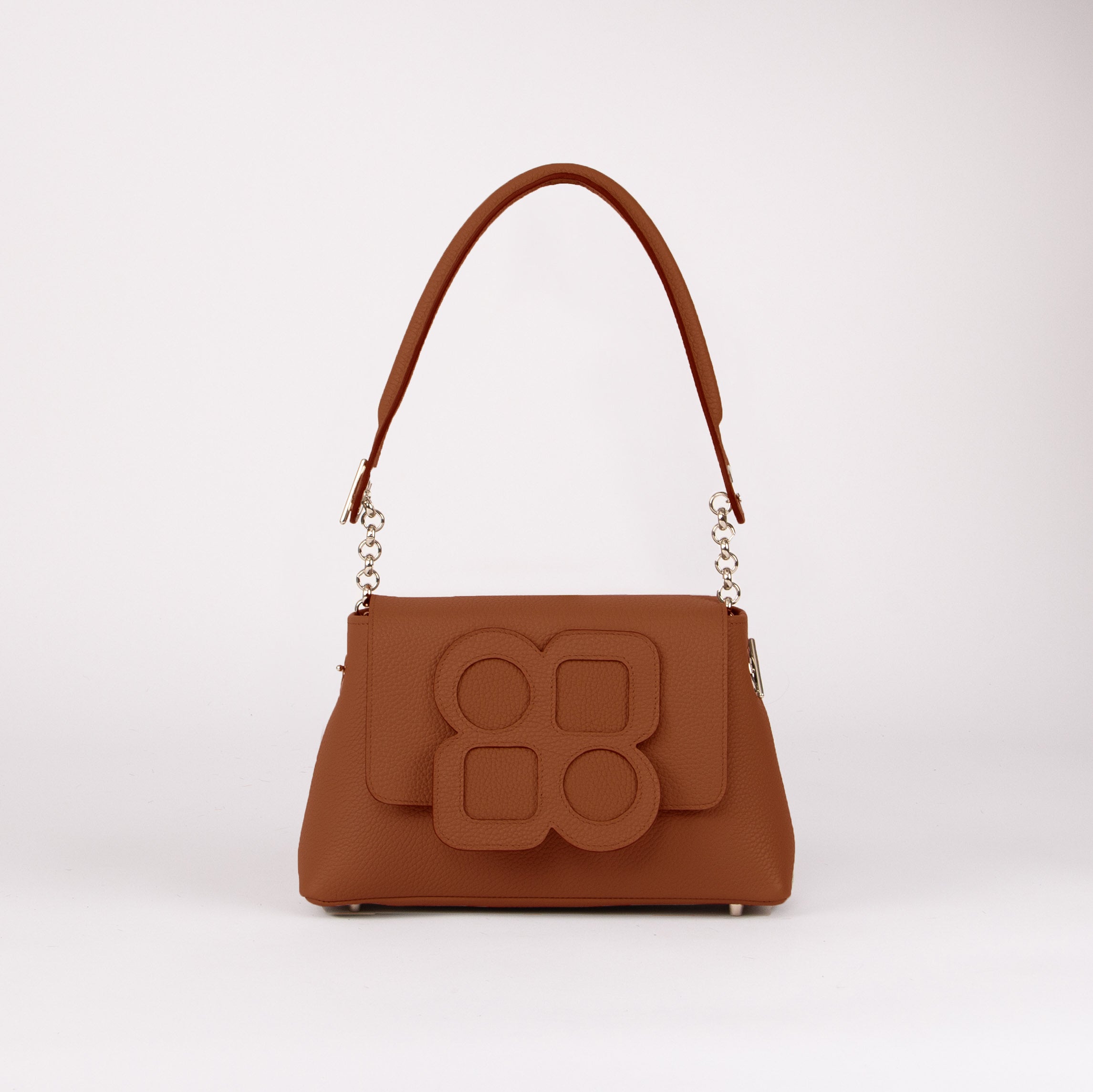 MEDIUM Bag - GUS CLOVER Flap and Shoulder Handle