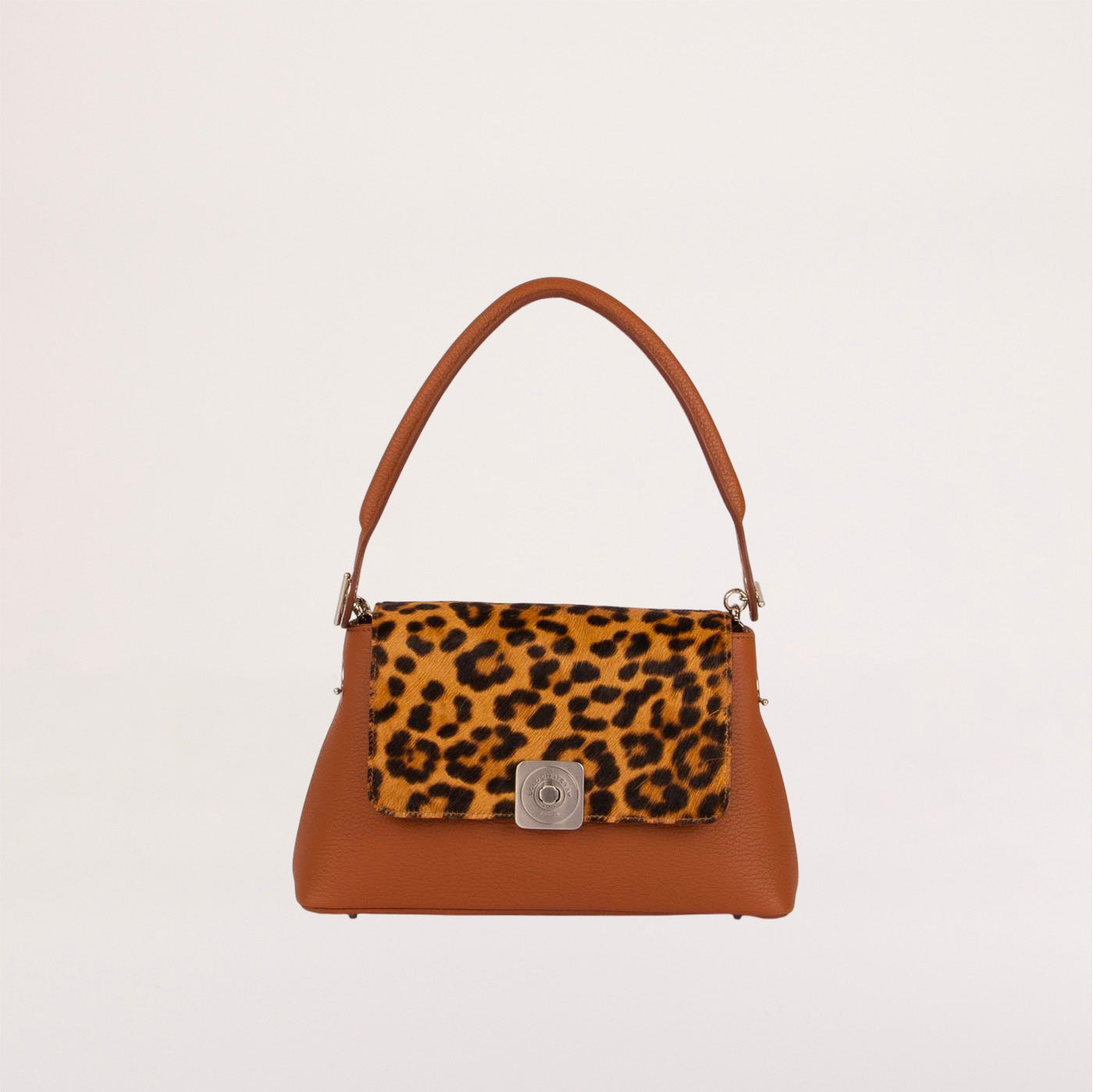 Sac MEDIUM - Rabat GUS Léopard et Poignée Epaule