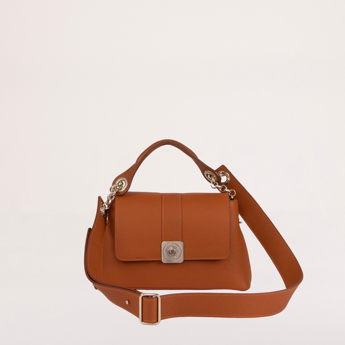 Sac MEDIUM - Rabat Gus Léopard, Poignée Main et Bandoulière Réglable