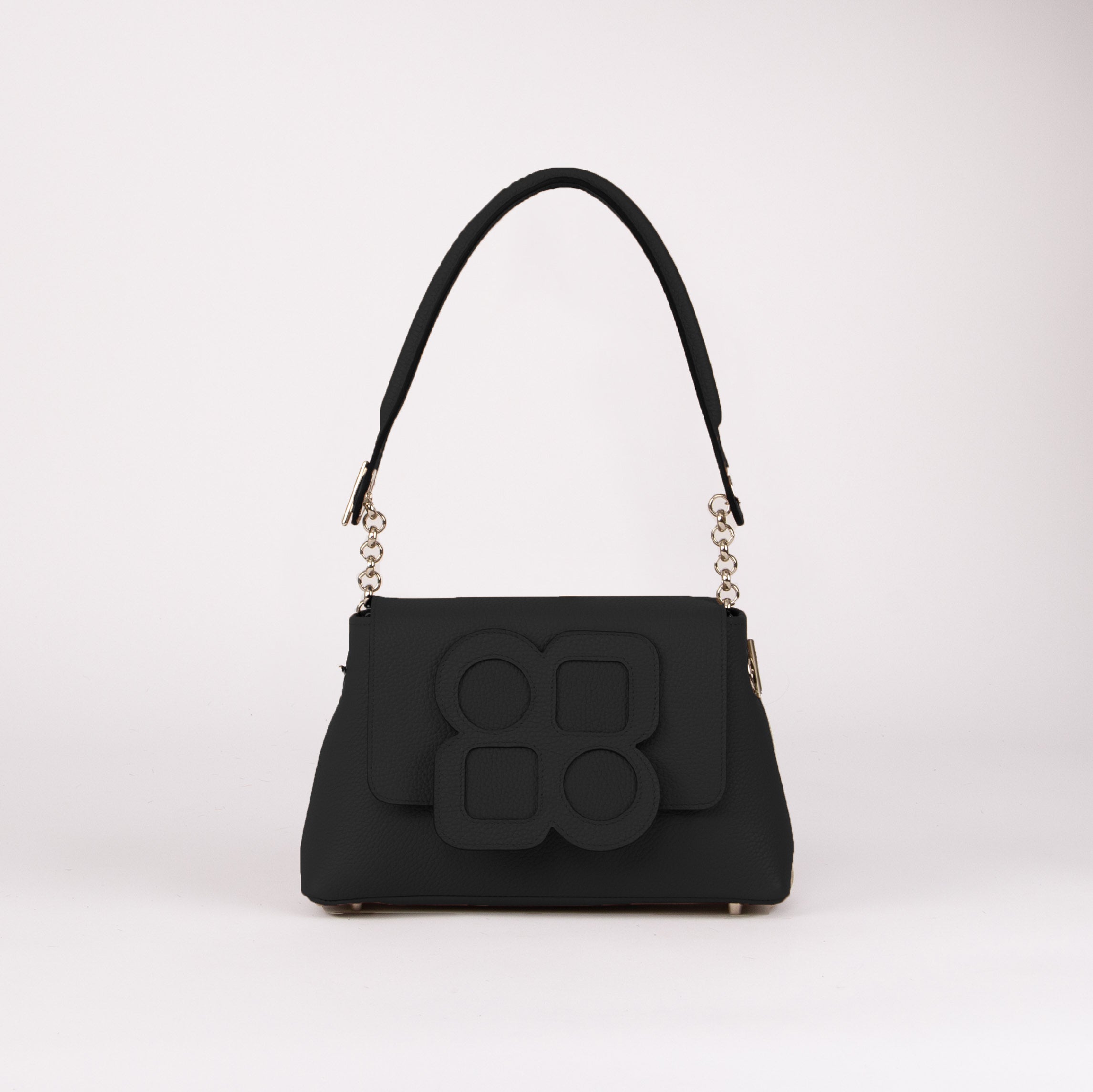 MEDIUM Bag - GUS CLOVER Flap and Shoulder Handle