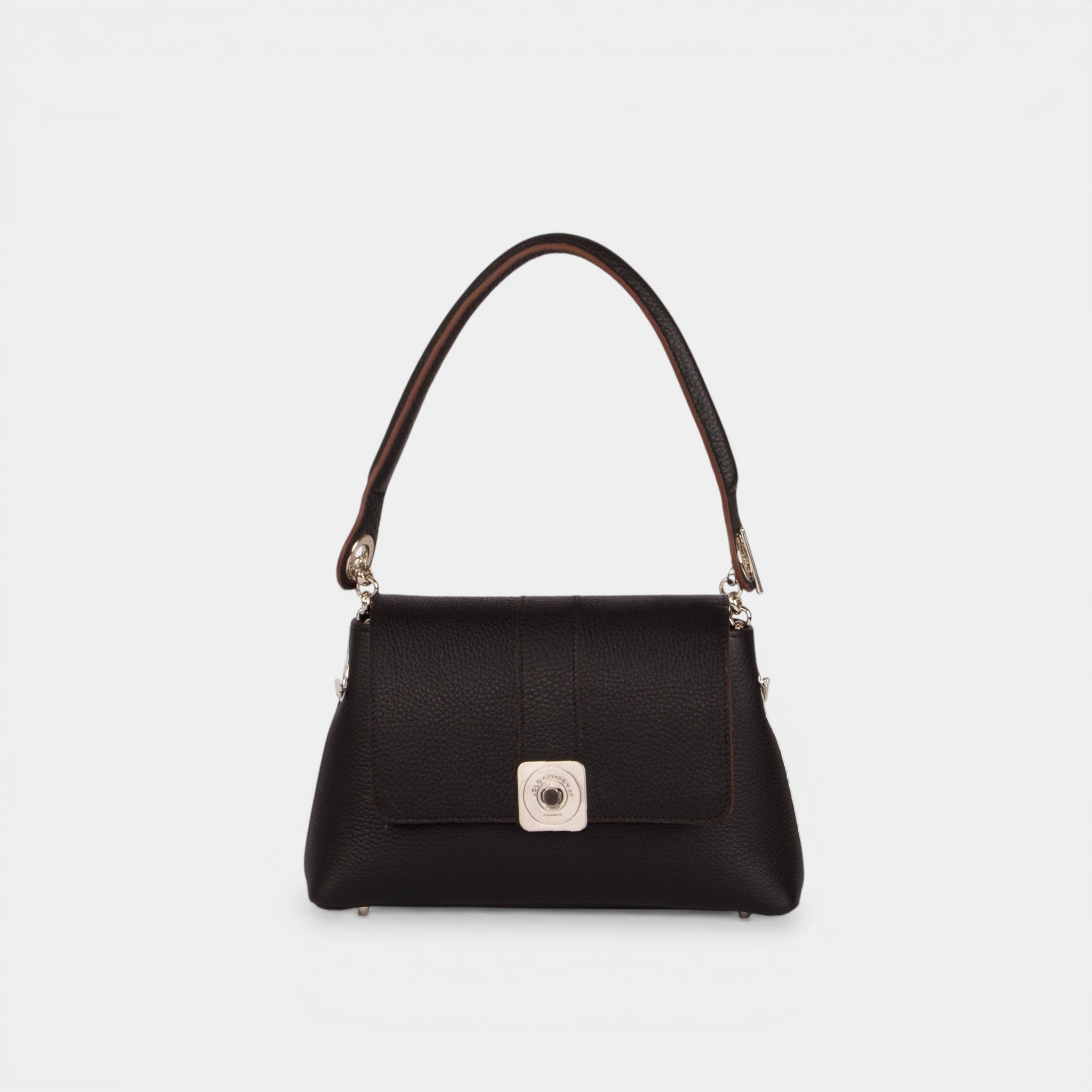 MITTLERE Tasche – GUS Leopardenklappe und Schultergriff