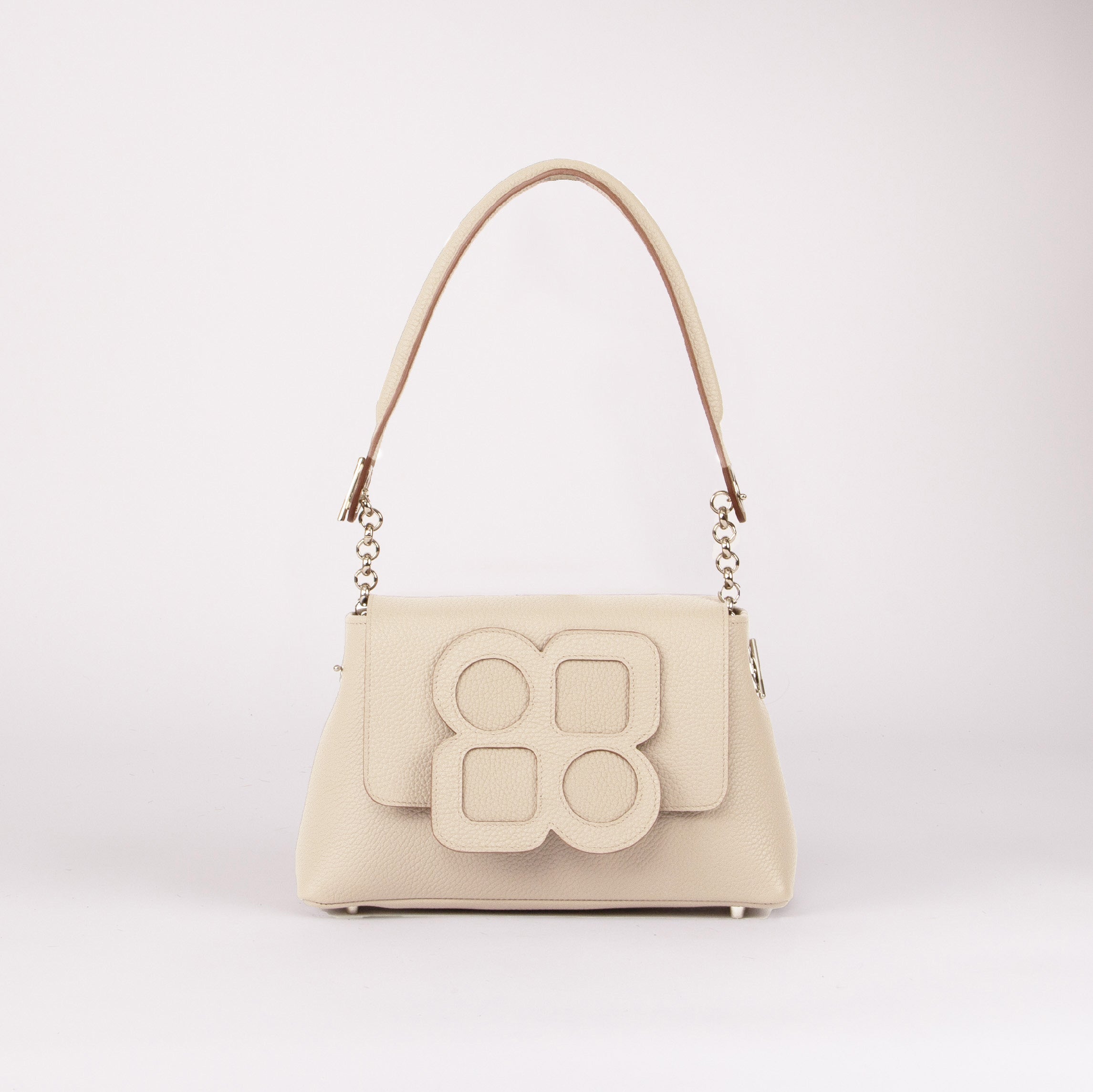 MEDIUM Bag - GUS CLOVER Flap and Shoulder Handle