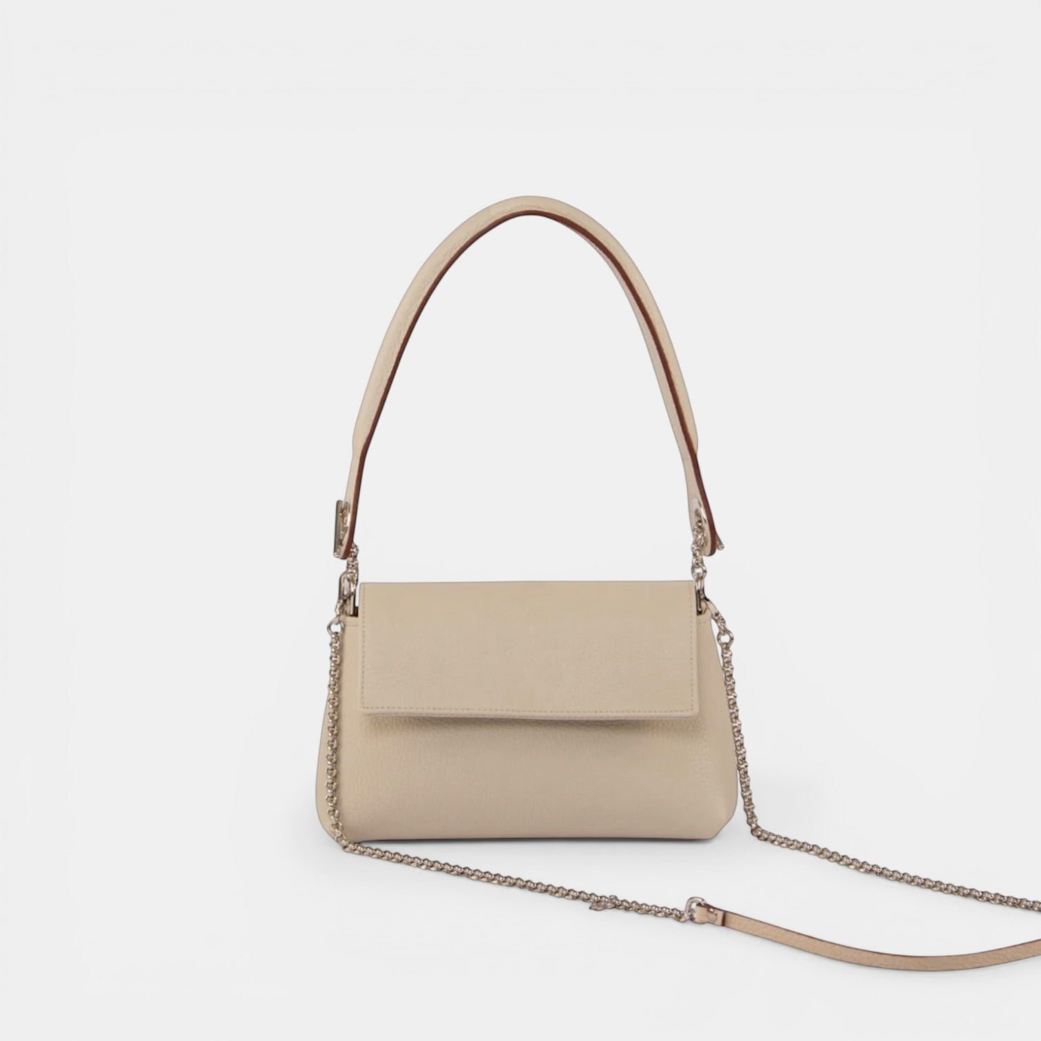MINI Bag - Shoulder Handle and Chain Crossbody Strap