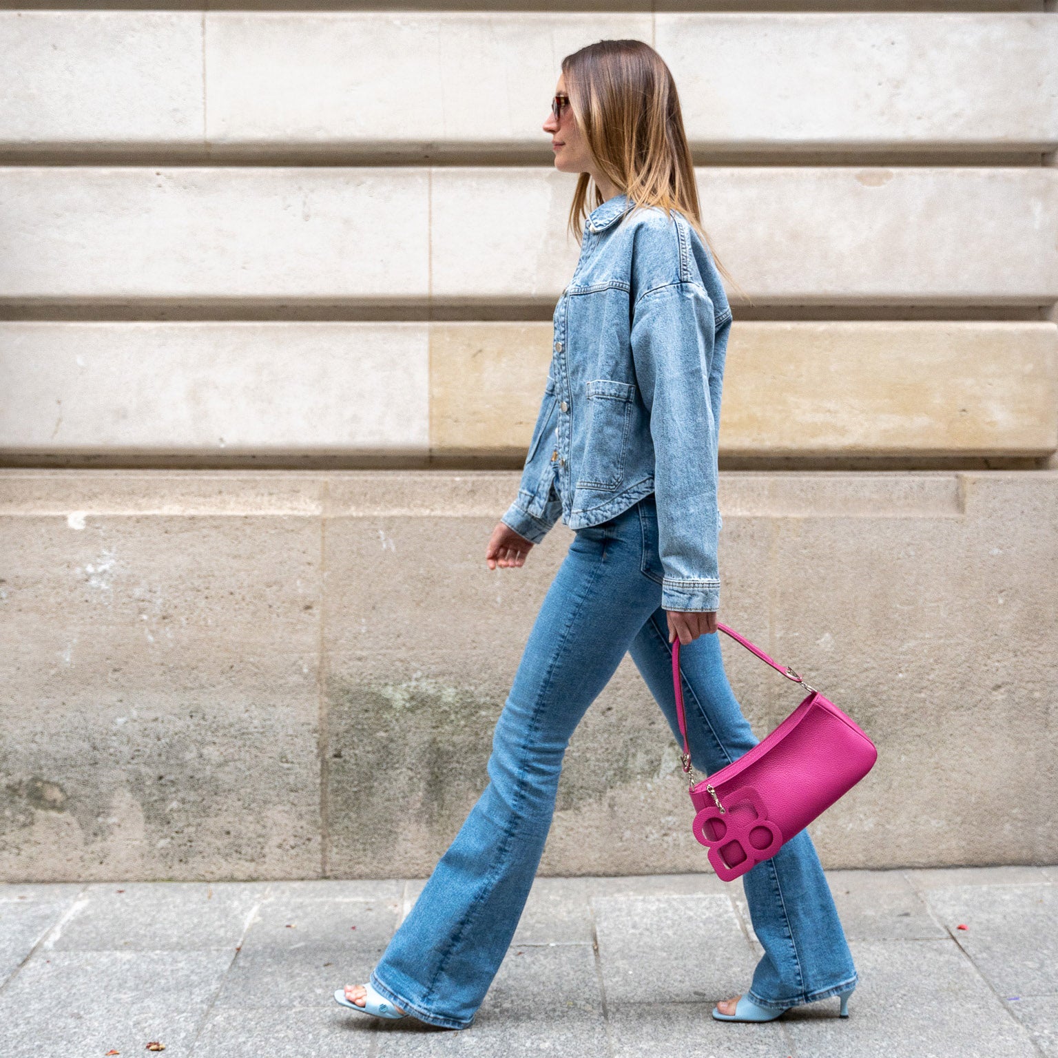 Sac Baguette Porté Épaule MOON - Bijou De Sac Trèfle