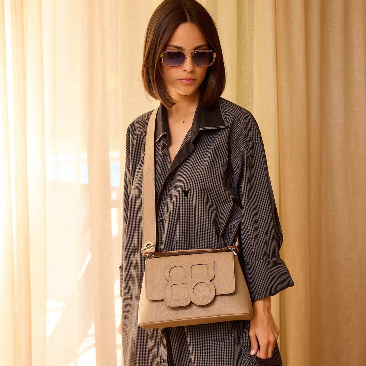 Sac MEDIUM - Rabat Gus Clover, Poignée Main et Bandoulière Réglable