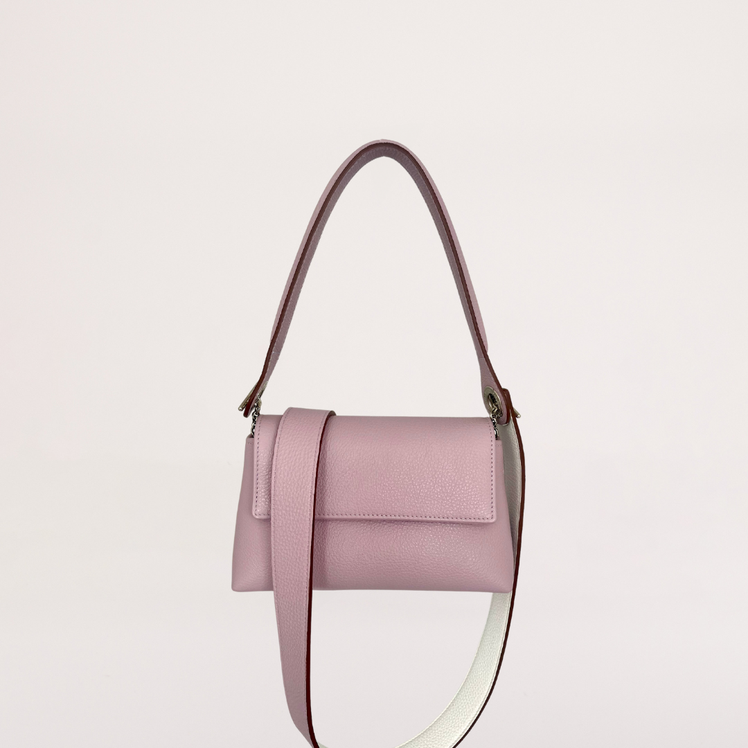 Middle bag - Removable flap, handle and shoulder strap