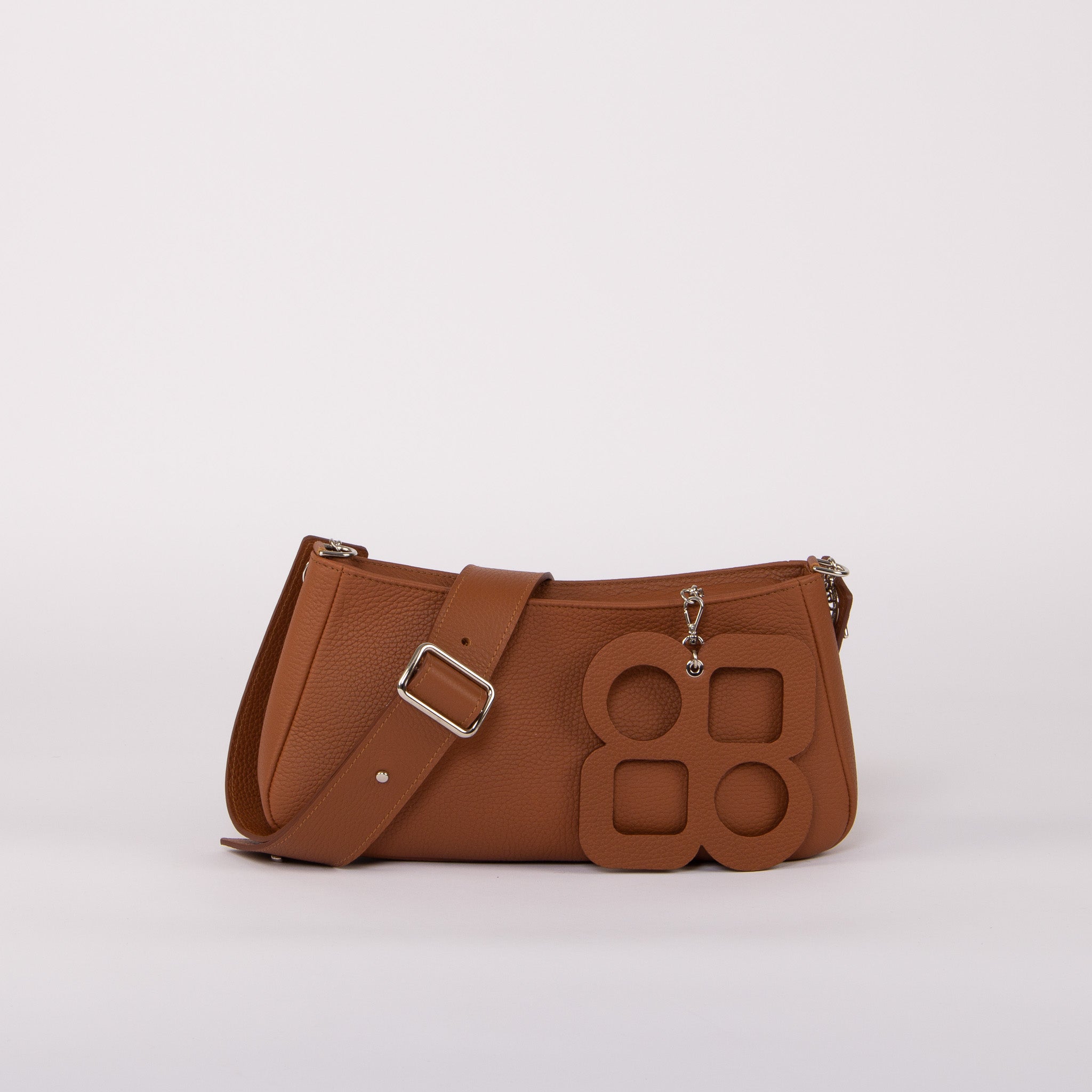 Sac Baguette Porté Croisé MOON - Bijou de sac Trèfle