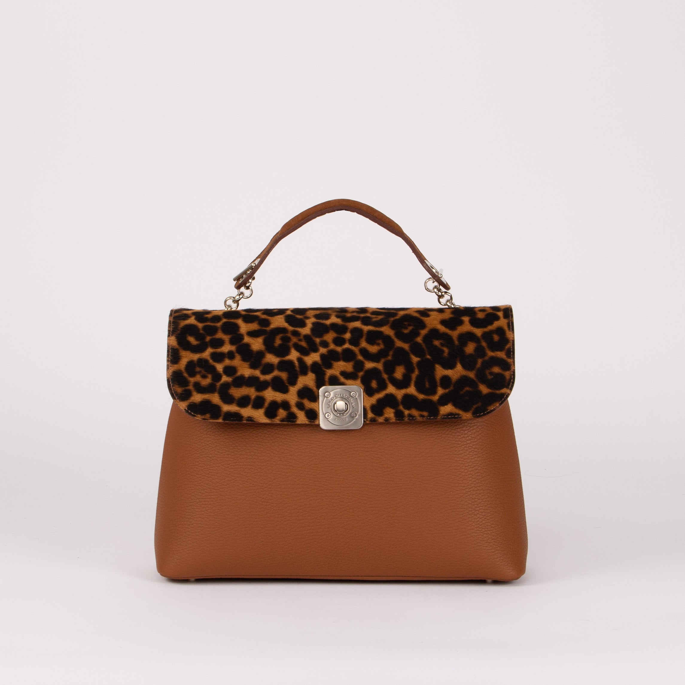 BIG Handbag - Leopard Flap | Cowhide