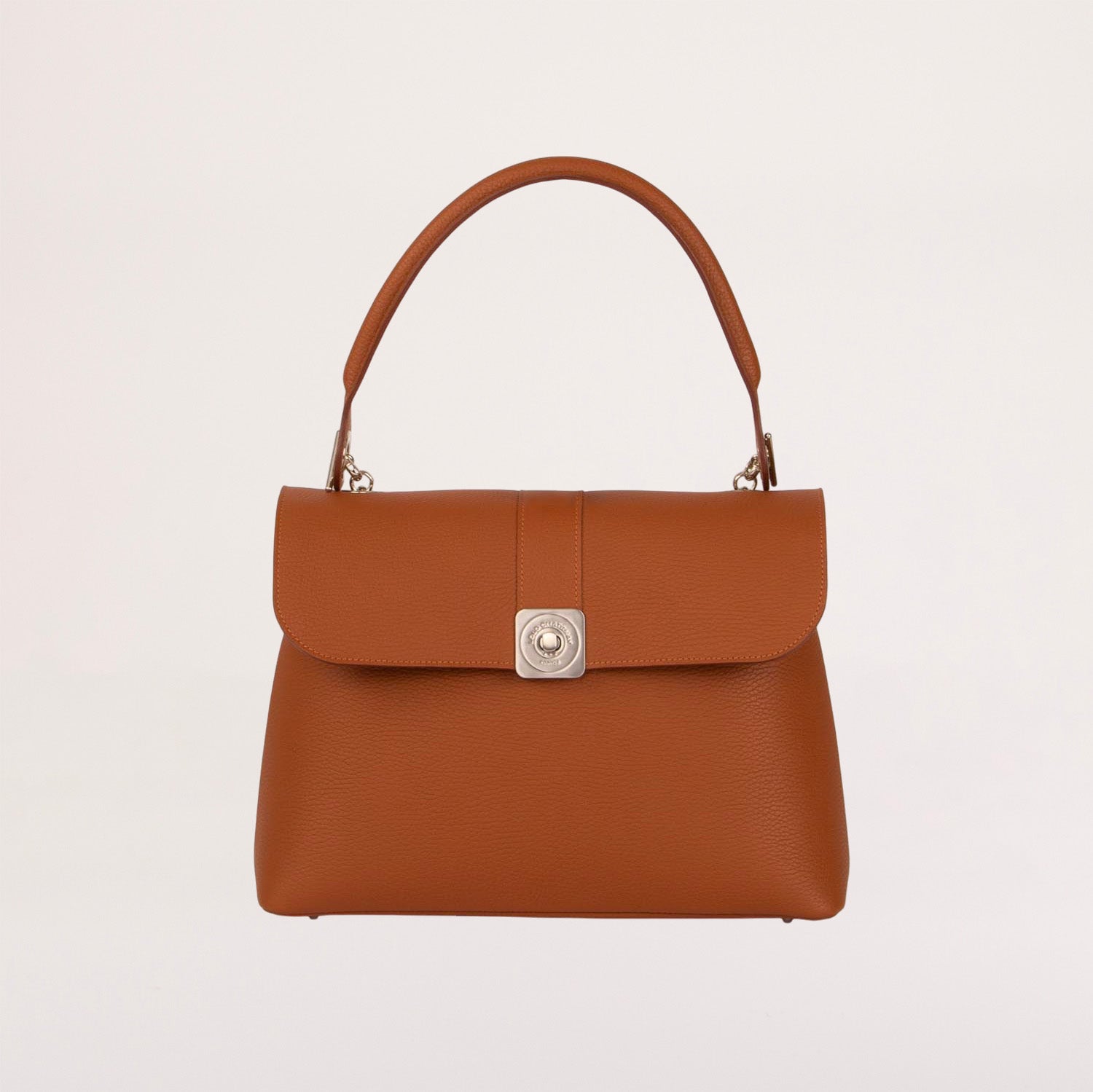 BIG Shoulder Bag - Reversible Python Flap