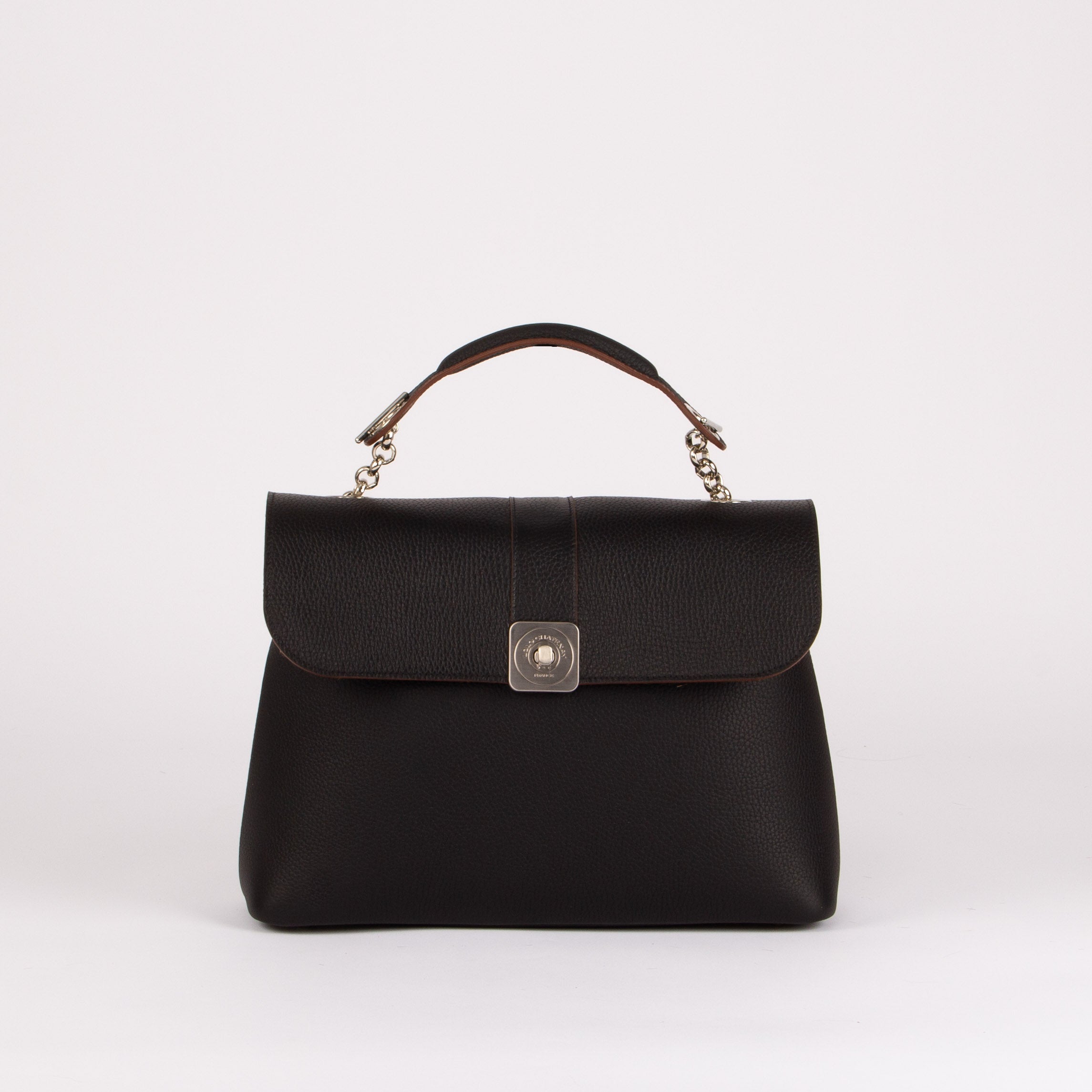 BIG Handbag - Varnished Back Flap | Cowhide