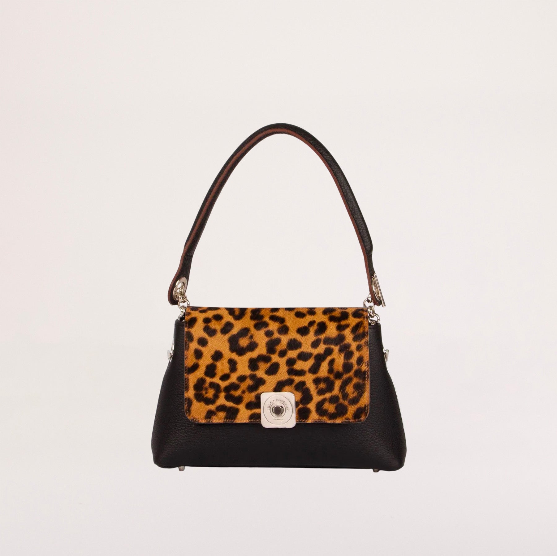 Sac MEDIUM - Rabat GUS Léopard et Poignée Epaule