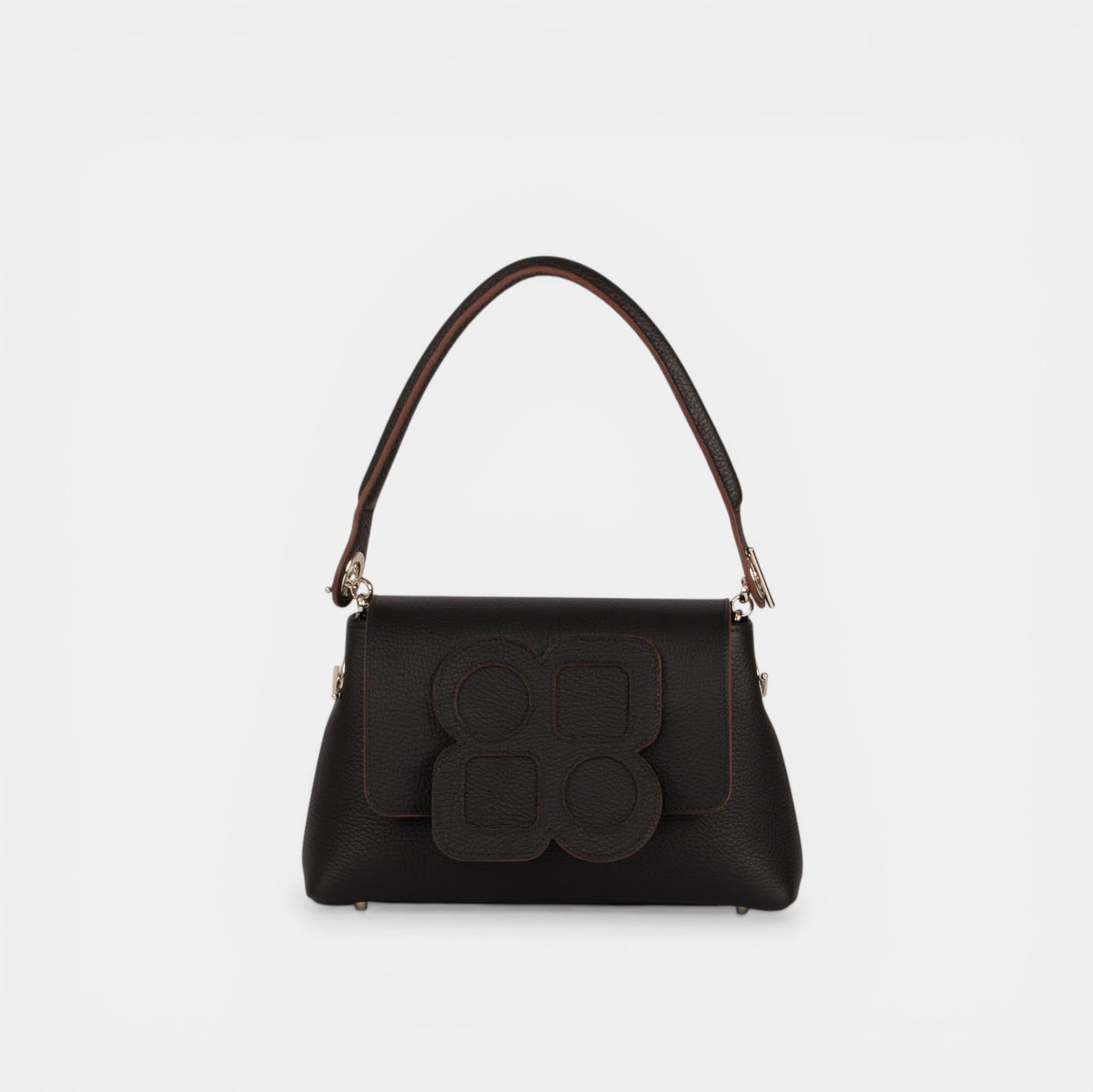 MITTLERE Tasche – GUS CLOVER Klappe und Schultergriff