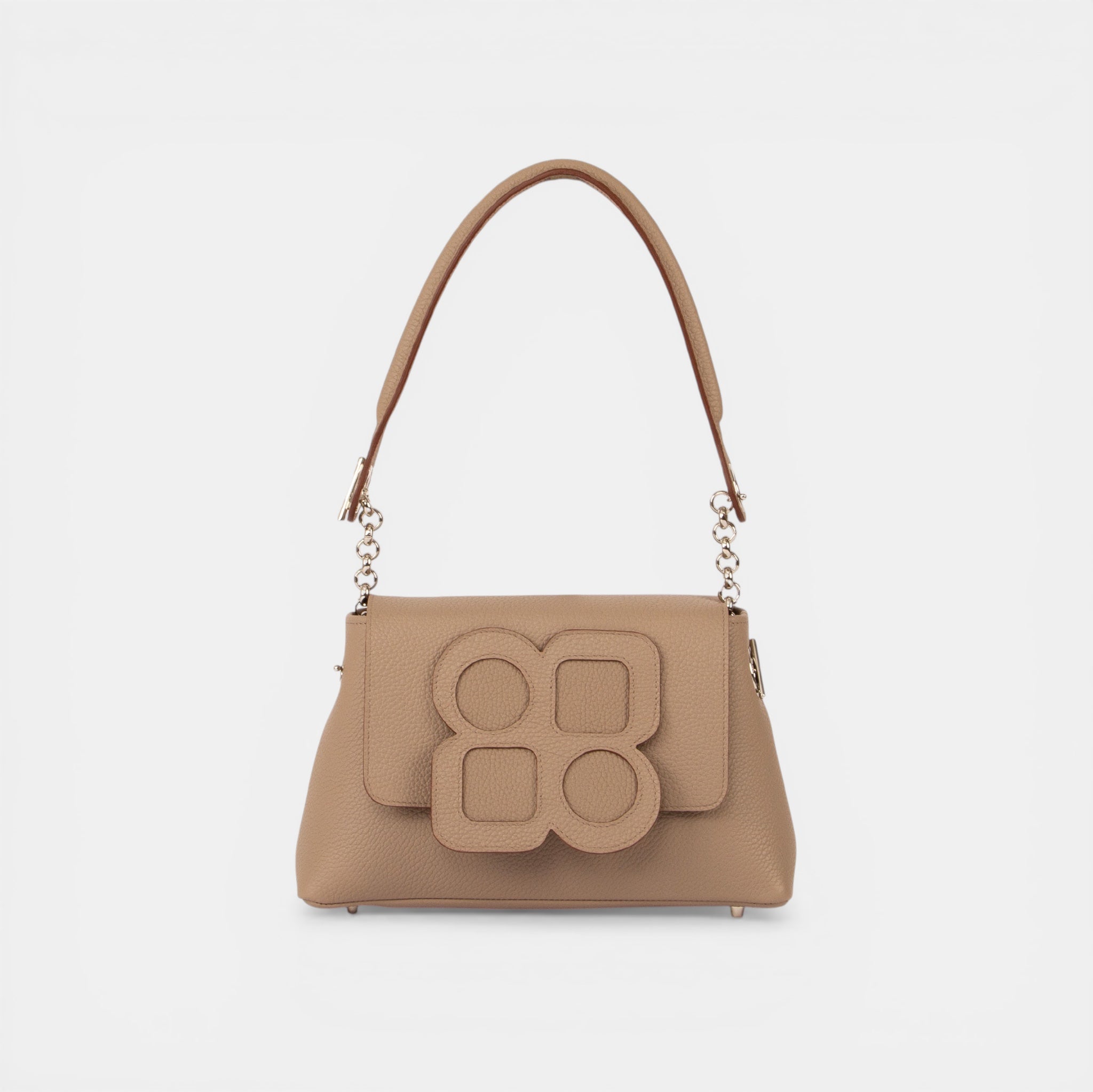MITTLERE Tasche – GUS CLOVER Klappe und Schultergriff