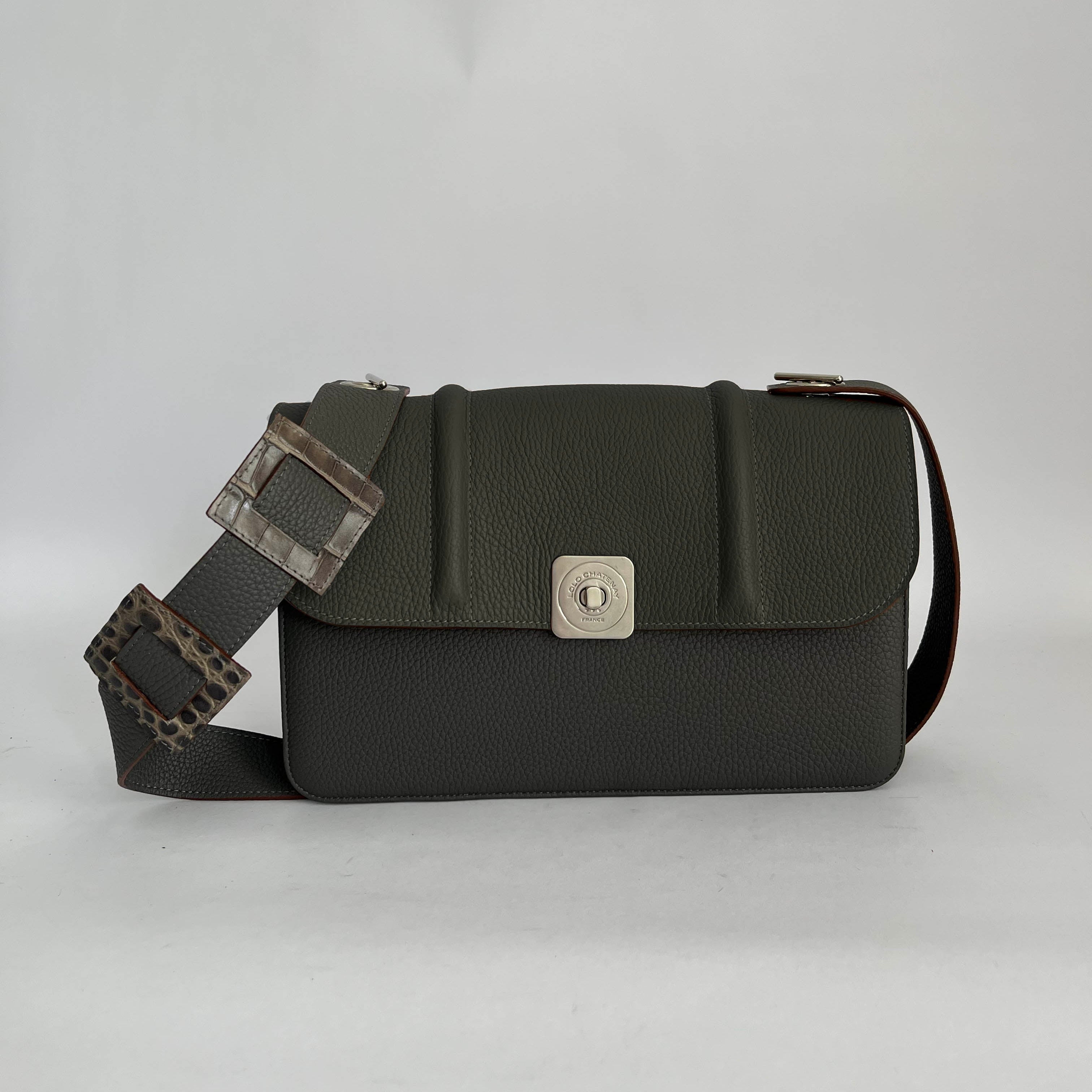 Middle bag - Removable flap, handle and shoulder strap