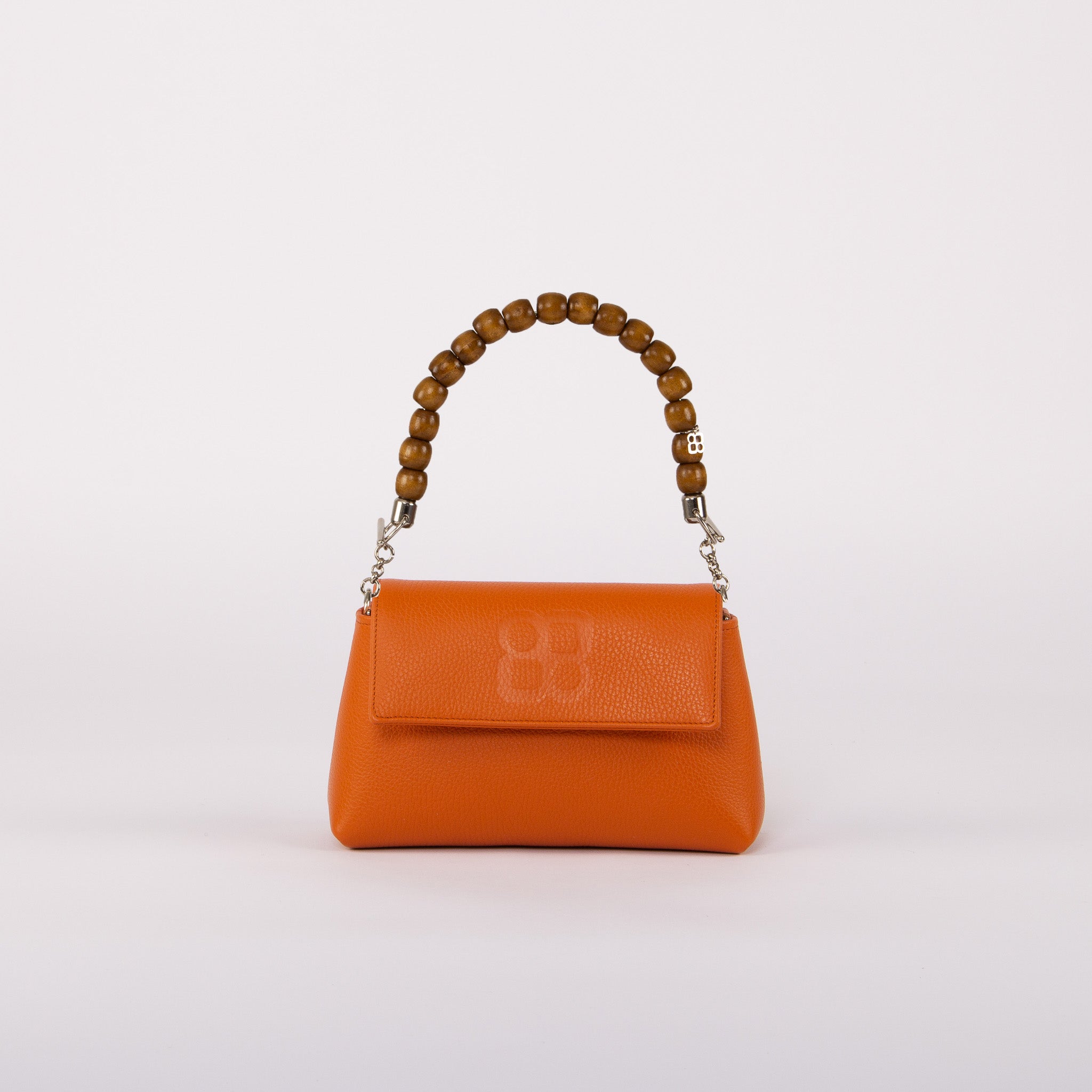 SAC-MINI-ORANGE-BIJOU-DE-SAC-PERLES-BOIS-MARRON-1-LOLO-CHATENAY