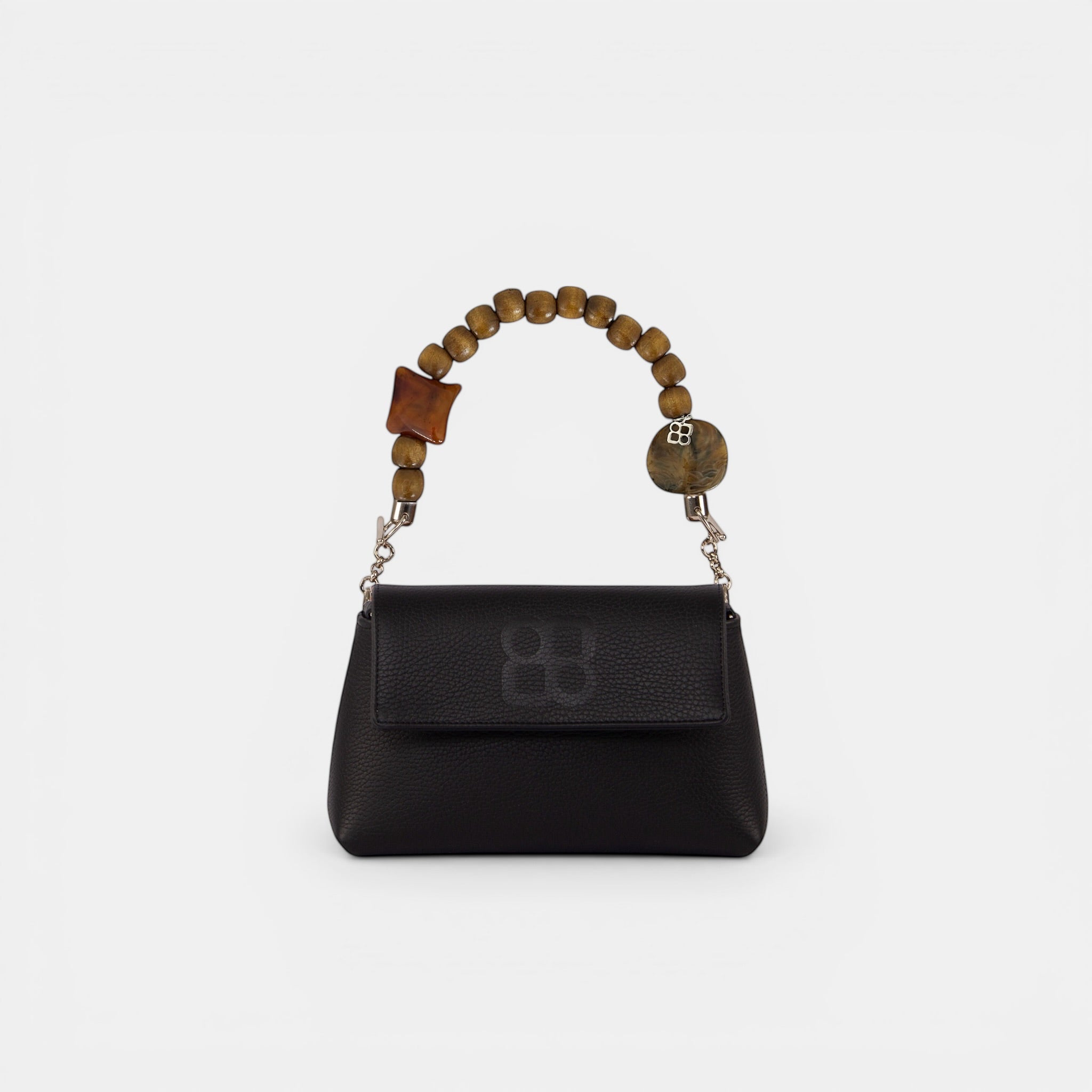 MINI Bag - Fancy Wooden Beaded Bag Jewel