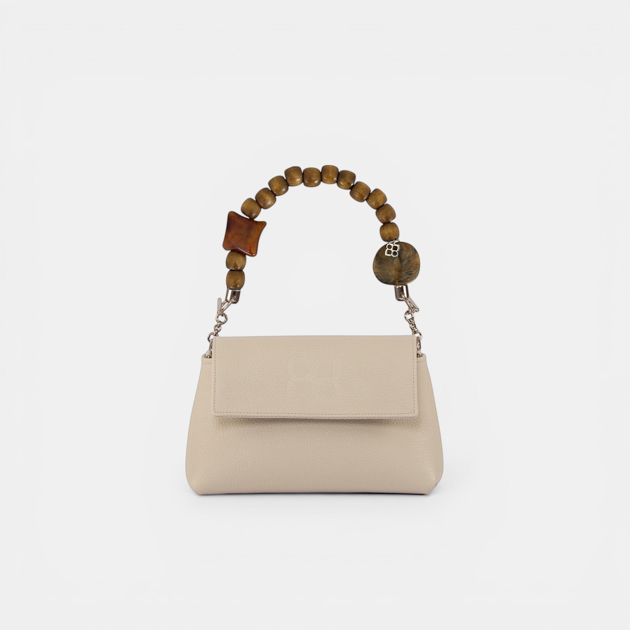 MINI Handbag - Fancy Wooden Beads Bag Jewel