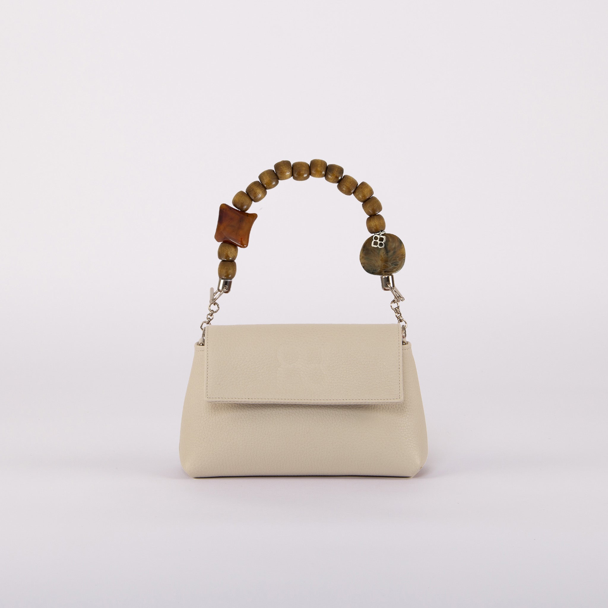 MINI Handbag - Fancy Wooden Beads Bag Jewel