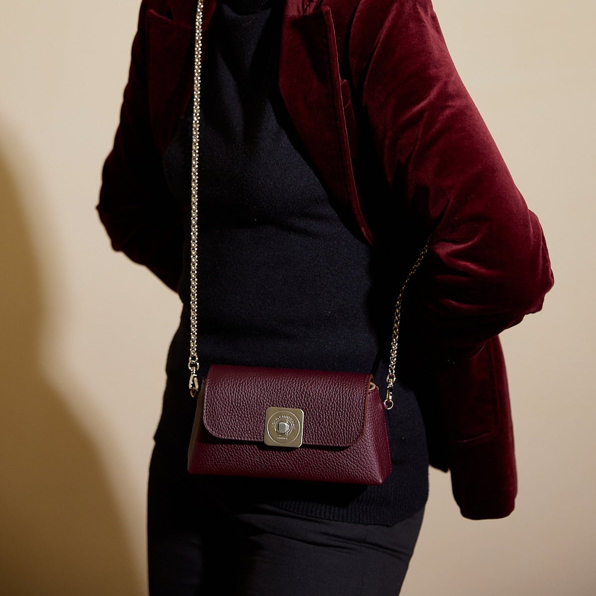 SAC _ NANO XL _ GRENAT _ RABAT _ NANO XL _ GRENAT _ LEOPARD _ PORTE _ 3 _ LOLO _CHATENAY