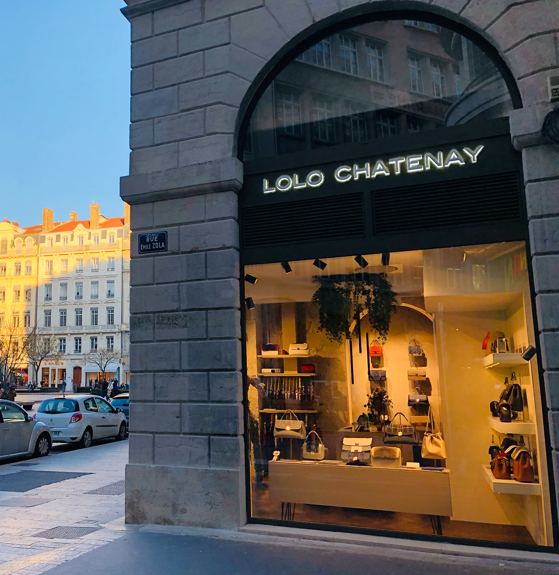 Leather goods store in Lyon Lolo Chatenay