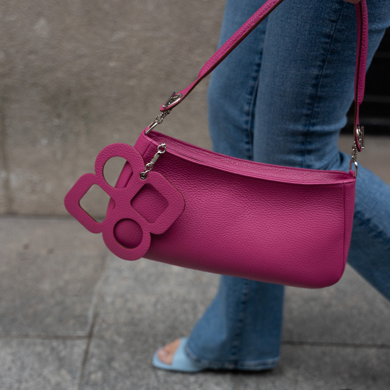 Sac discount pochette rose